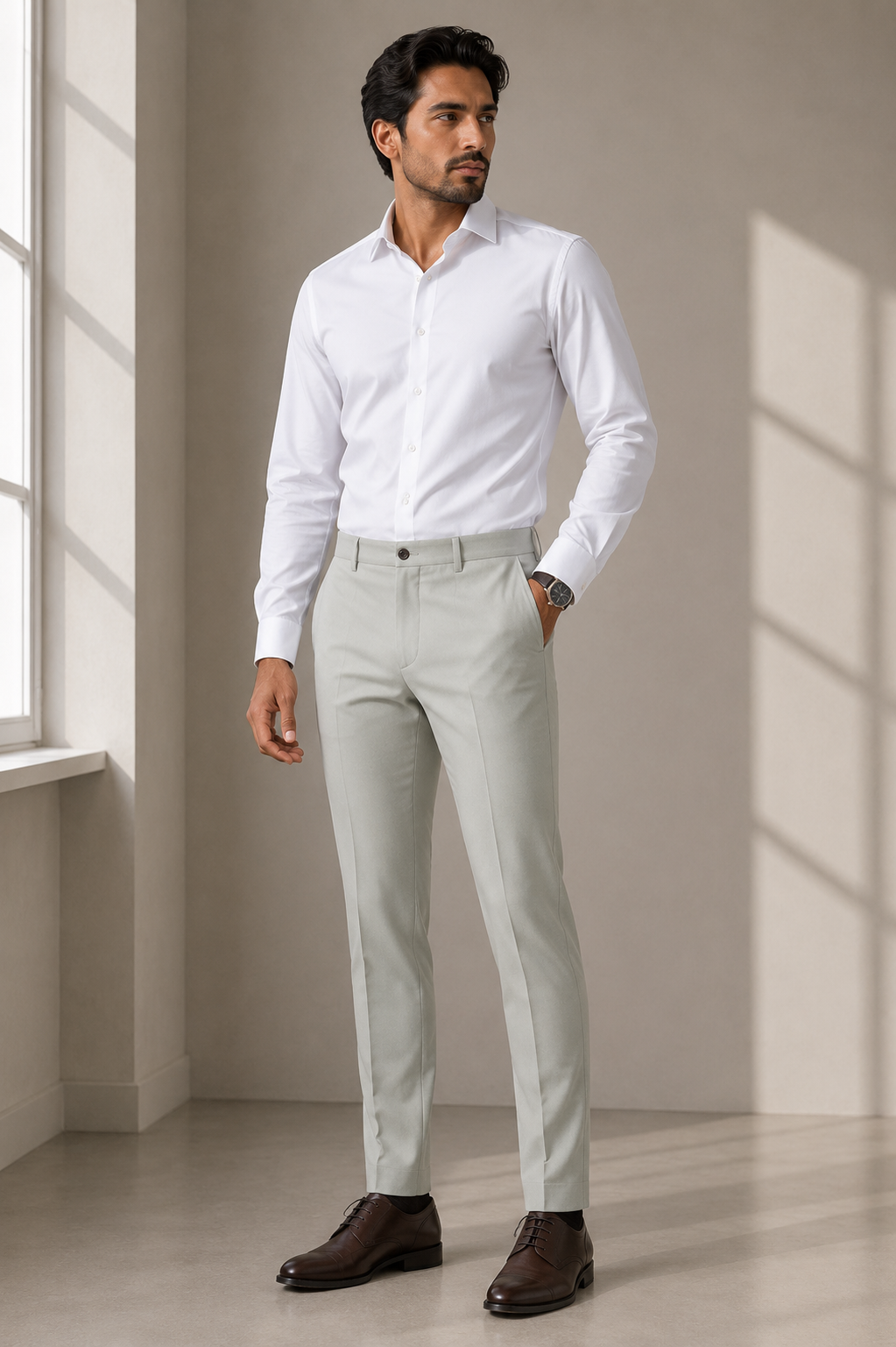 Pearl Dusk — Trouser Fabric