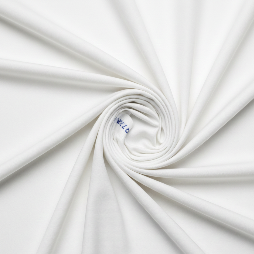 Hotstar White Fabric — for Shirts & Kurtas