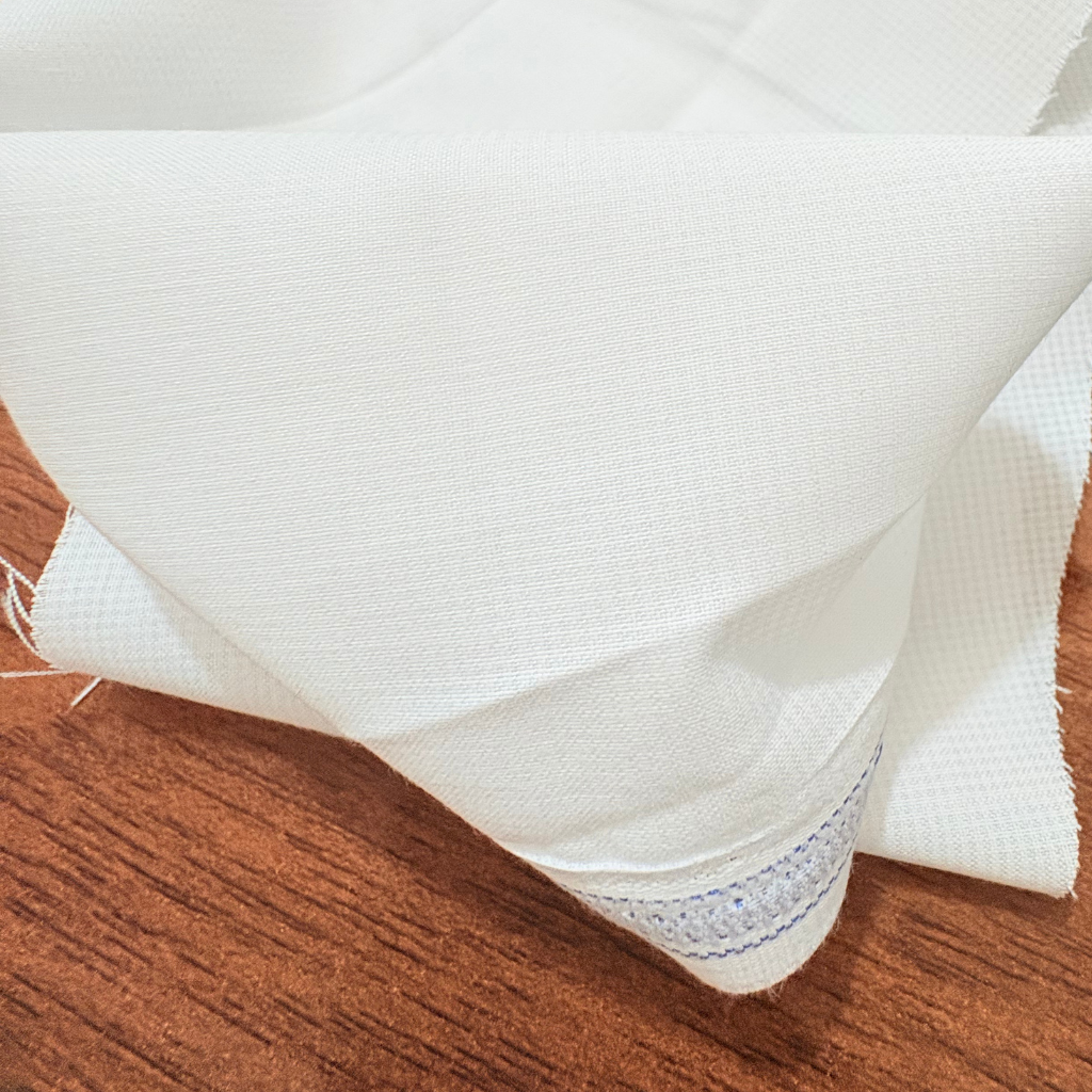 Sona Chandi White Fabric — for Shirts & Kurtas