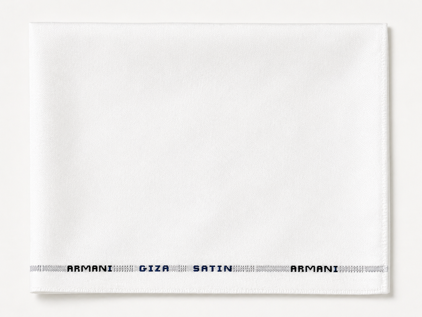 Armani Giza Satin Pure Organic Fabric
