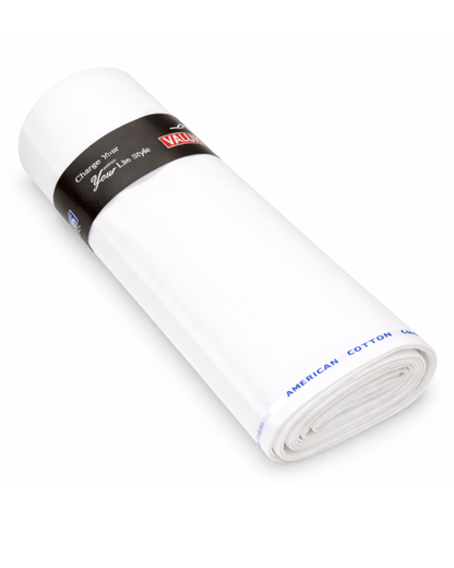 American Cotton White Fabric — for Shirts & Kurtas