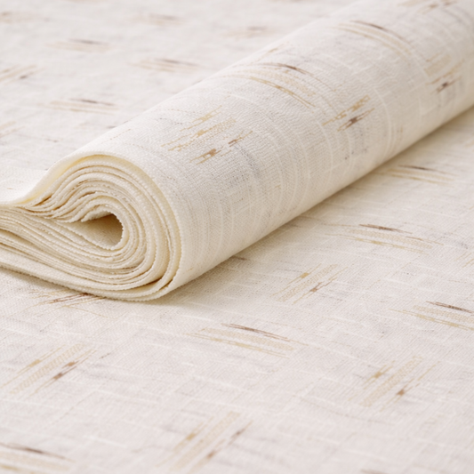 Dobby Self Design Delight Print Z Fabric for Shirts