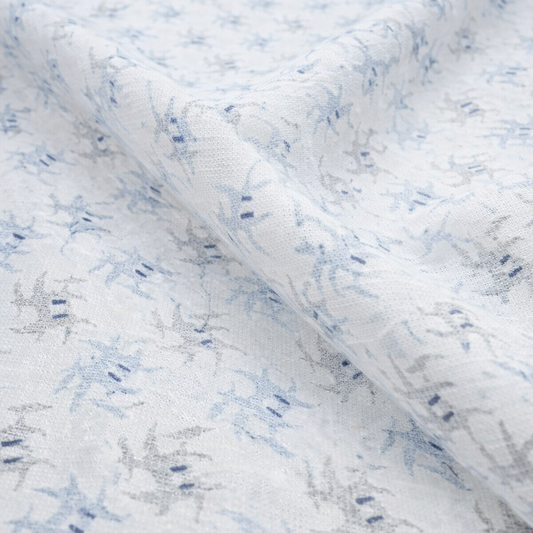 Brush Stroke Delight Print  Fabric for Shirts