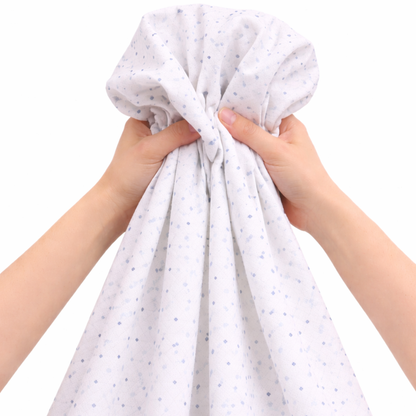 Polka Dot with Micro Check Base Delight Print Fabric for Shirts