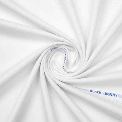 Blackberry White Fabric — for Shirts & Kurtas