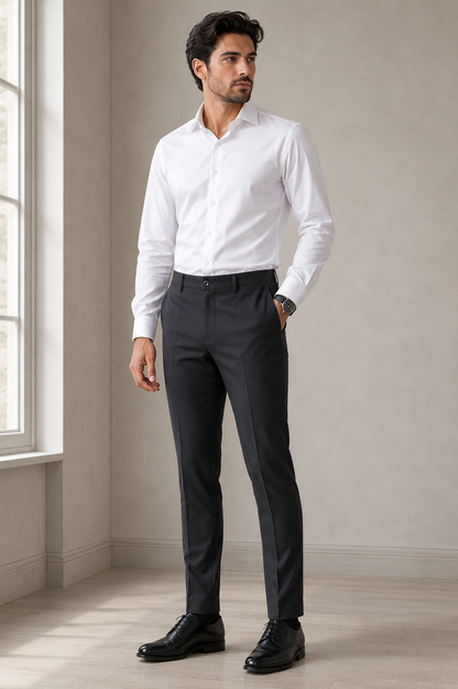 Midnight Graphite — Trouser Fabric