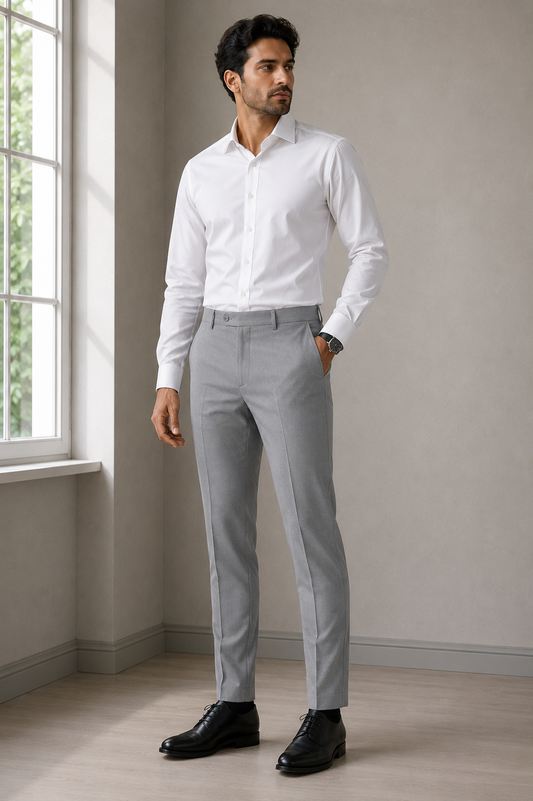 Dear John Exquisite Grey — Trouser Fabric