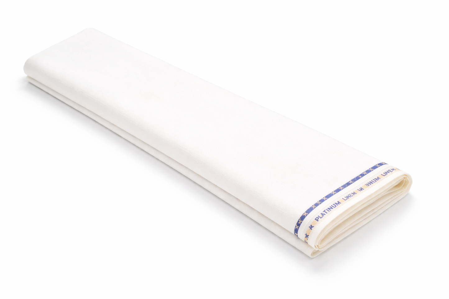 Platinam Linen White Fabric – Premium Quality for Shirts & Kurtas