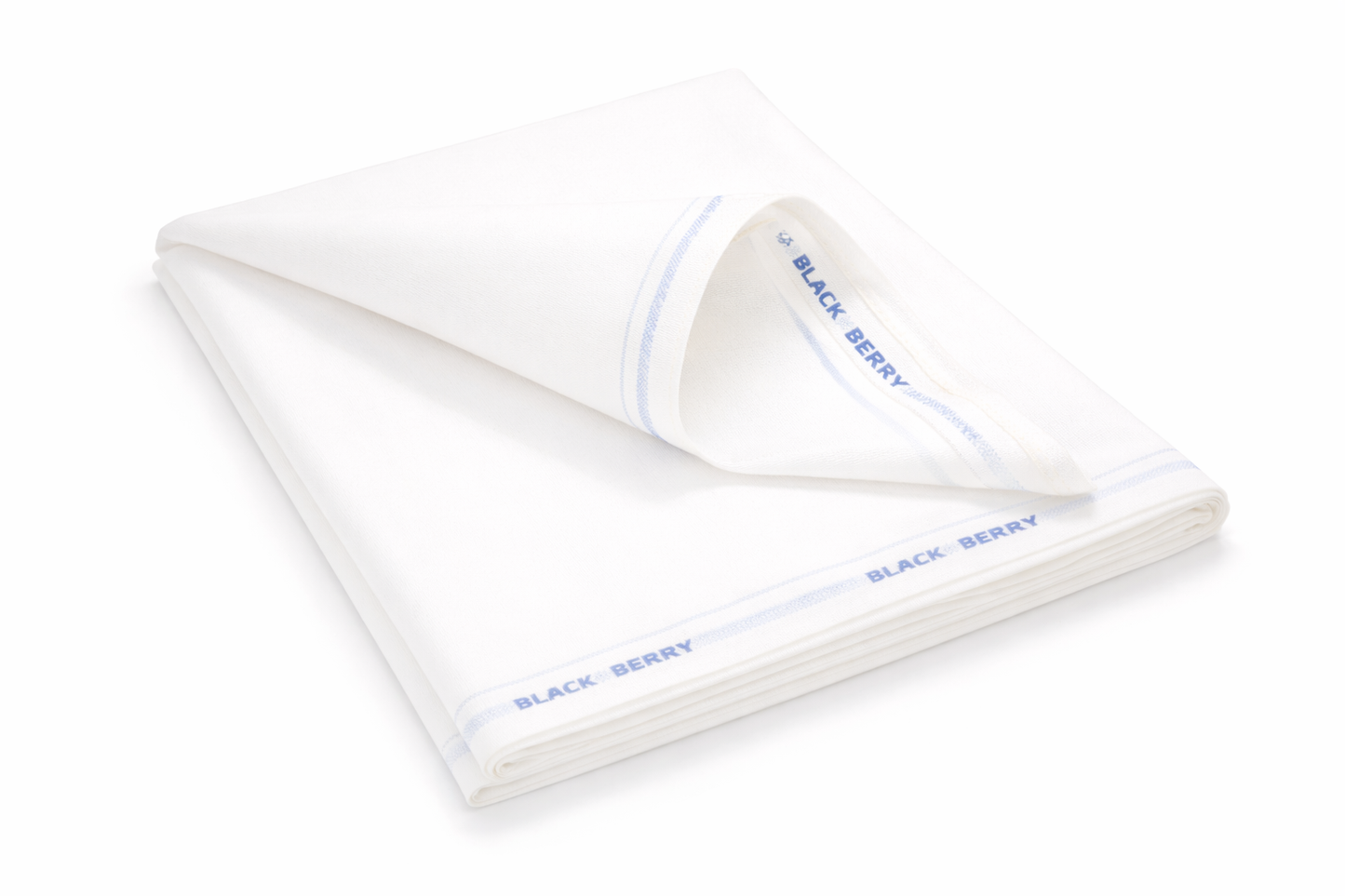 Blackberry White Fabric — for Shirts & Kurtas