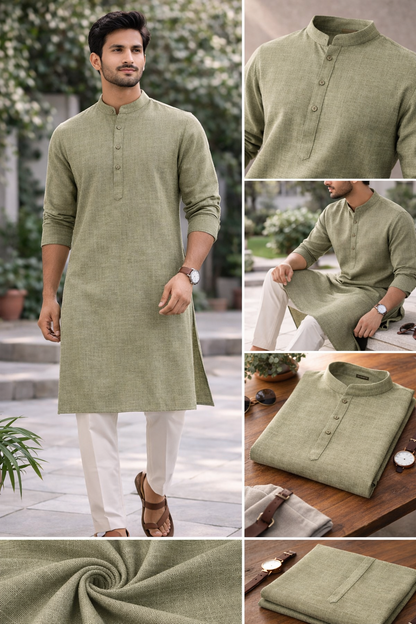 Mystic Elite Starch Finish Cotton – Luxury Shirt & Kurta Fabric