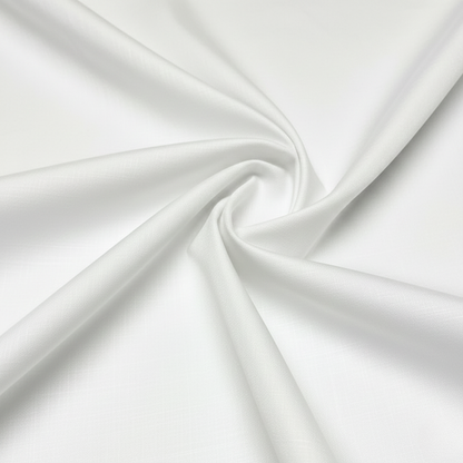 160×160 European Giza Satin White Fabric — for Shirts & Kurtas