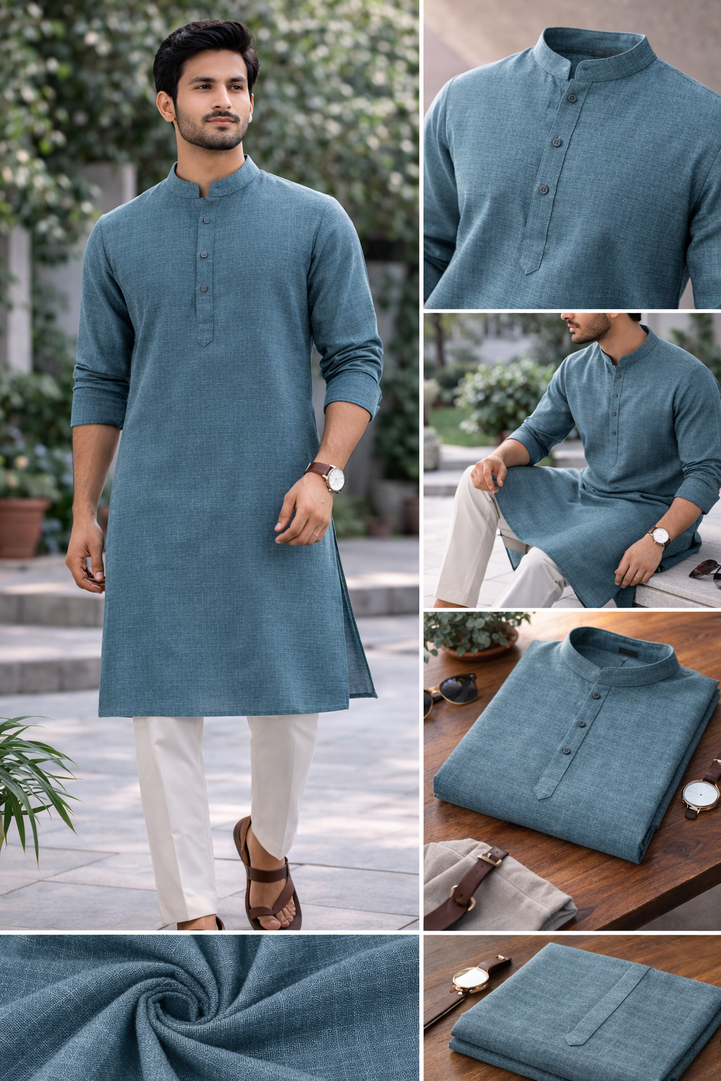 Mystic Elite Starch Finish Cotton – Luxury Shirt & Kurta Fabric