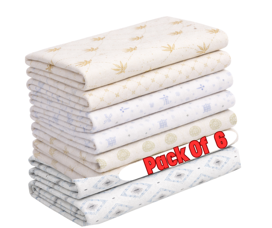 Combo PACK OF 6 different Print Fabric