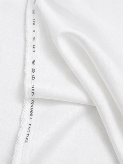 90 Lea 100% Organic Pure Cotton Fabric