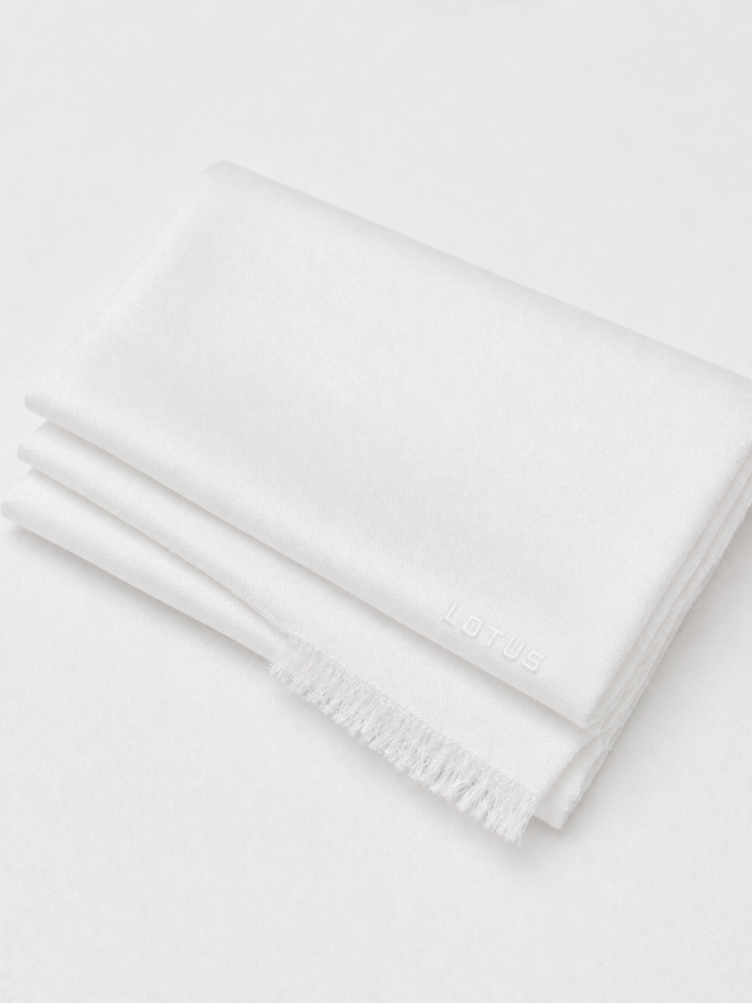 Premium Lotus White Fabric