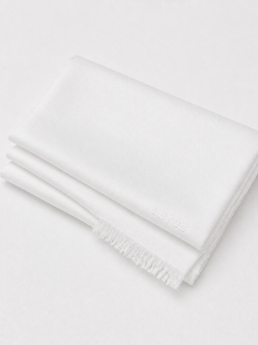Premium Lotus White Fabric