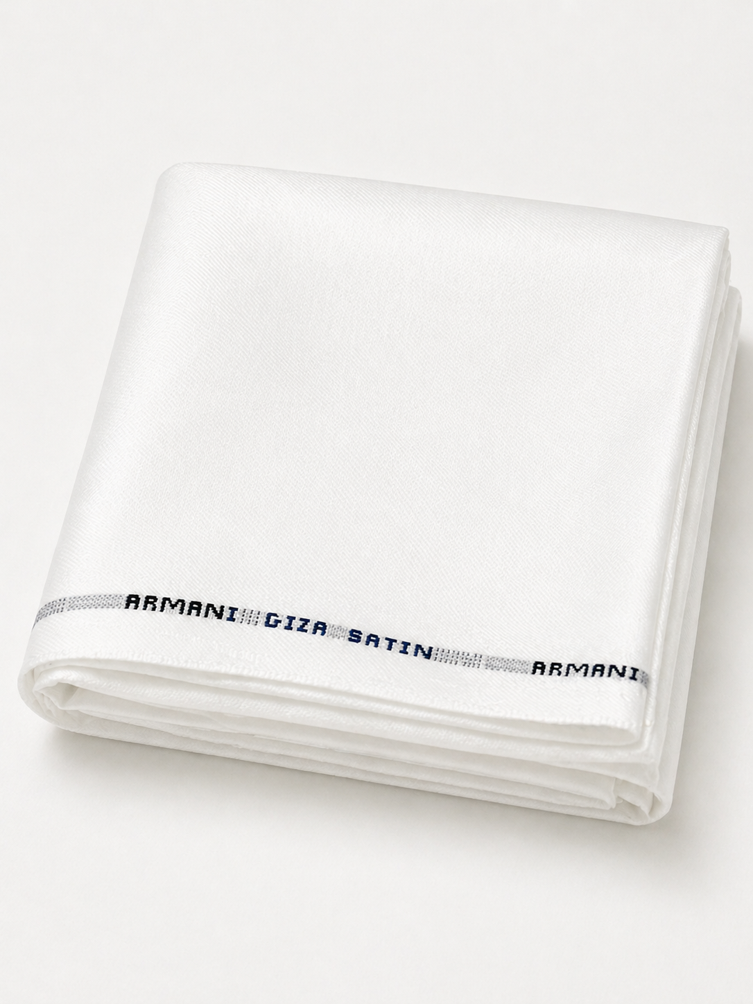 Armani Giza Satin Pure Organic Fabric