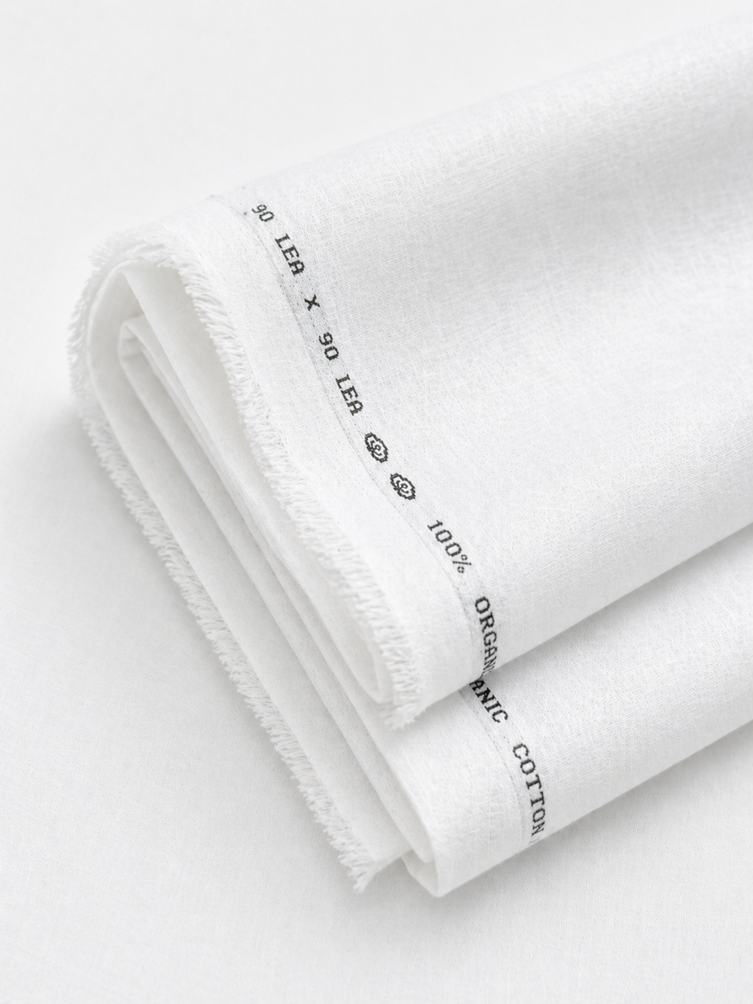 90 Lea 100% Organic Pure Cotton Fabric