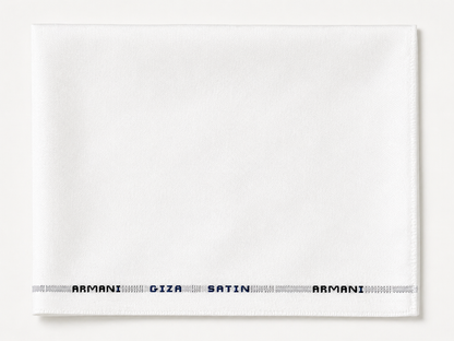 Armani Giza Satin Pure Organic Fabric