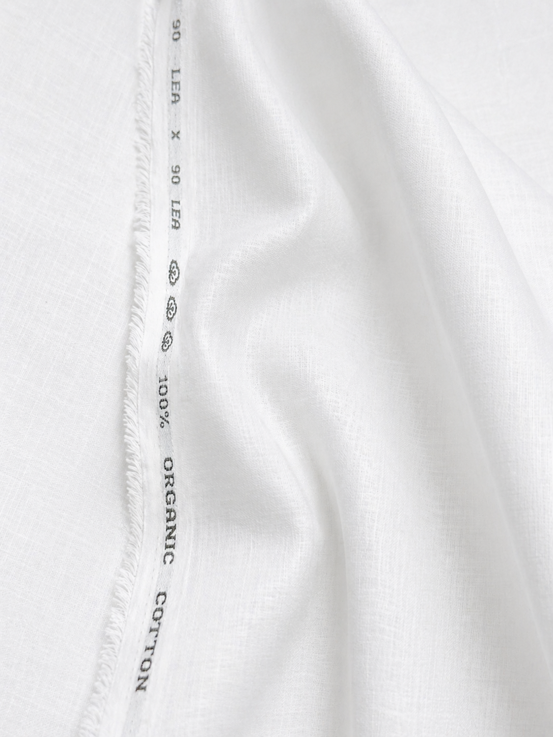 90 Lea 100% Organic Pure Cotton Fabric