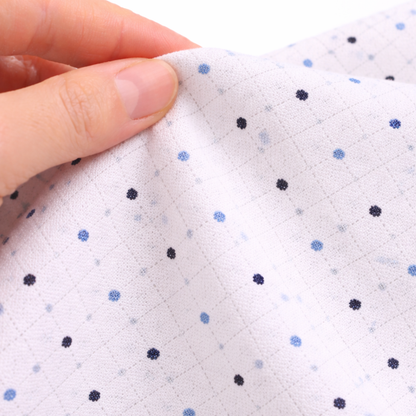 Combo pack Of 2- Abstract Floral Buti & Polka Dot Printed fabric