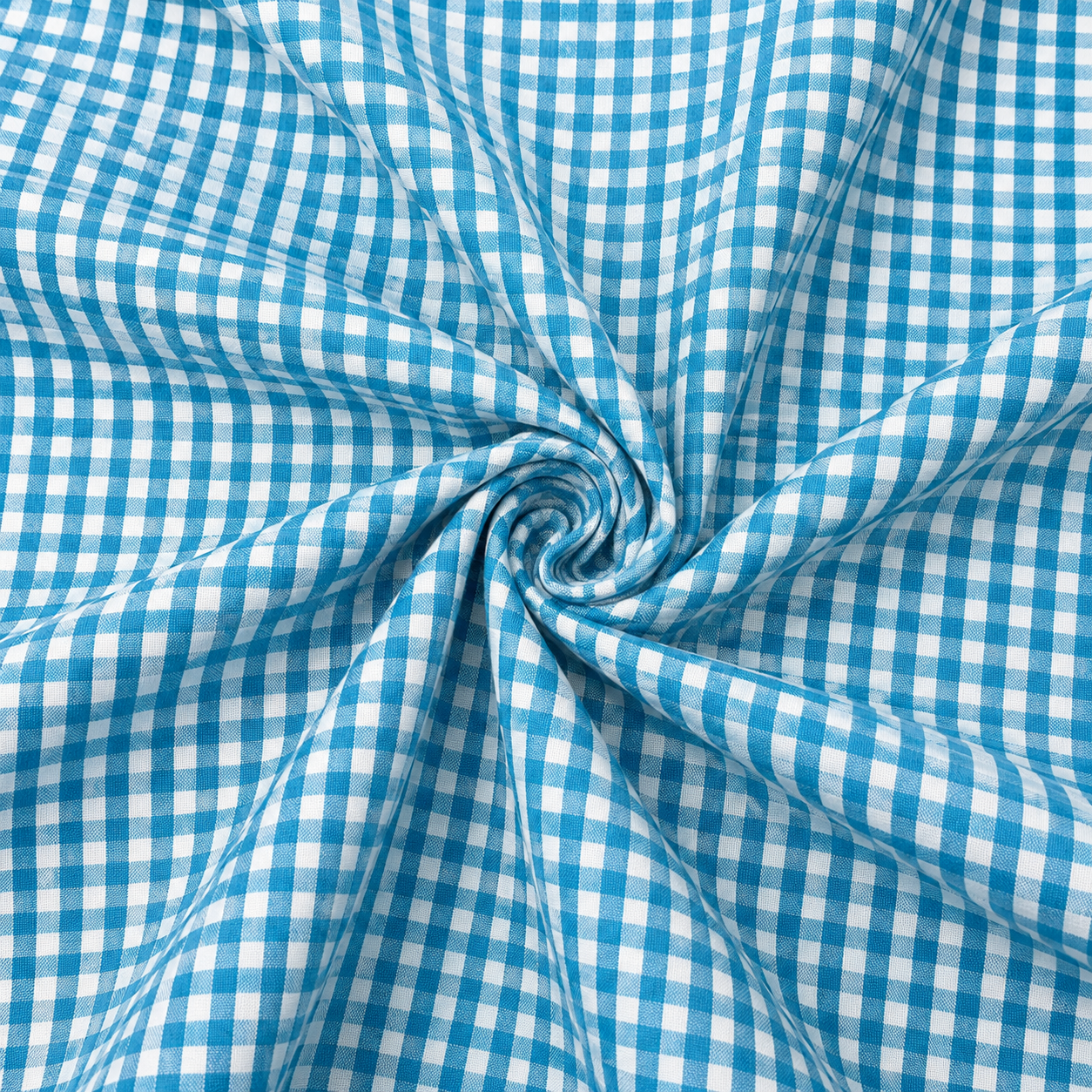 100% Cotton Seersucker (Gingham Checks) Soft Fabric for women